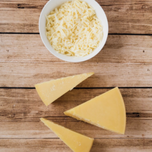 Image d'emmental râpé